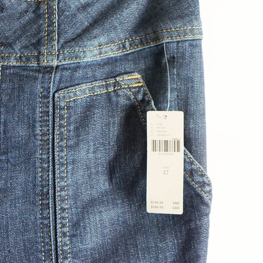 Anthropologie High-Rise Utility Bootcut Jeans 27 - Picture 6 of 8